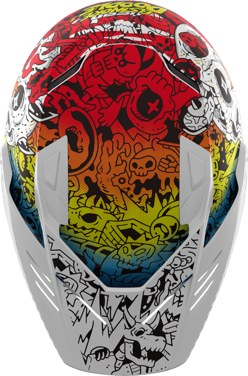 ICON Elsinore Helmet Doodle 3 White