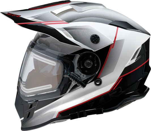 Z1R Range Bladestorm Snow Electric Helmet Black/Red/White