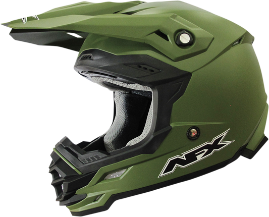 AFX FX-19R Offroad Helmet Matte Olive