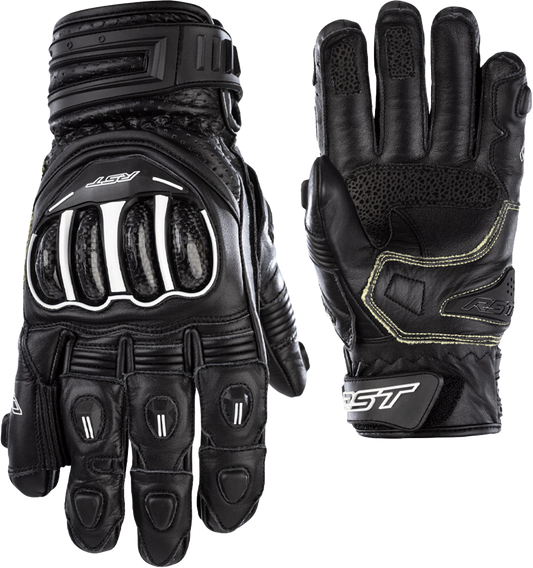 RST Tractech EVO 4 Short CE Gloves Black/Black/Black