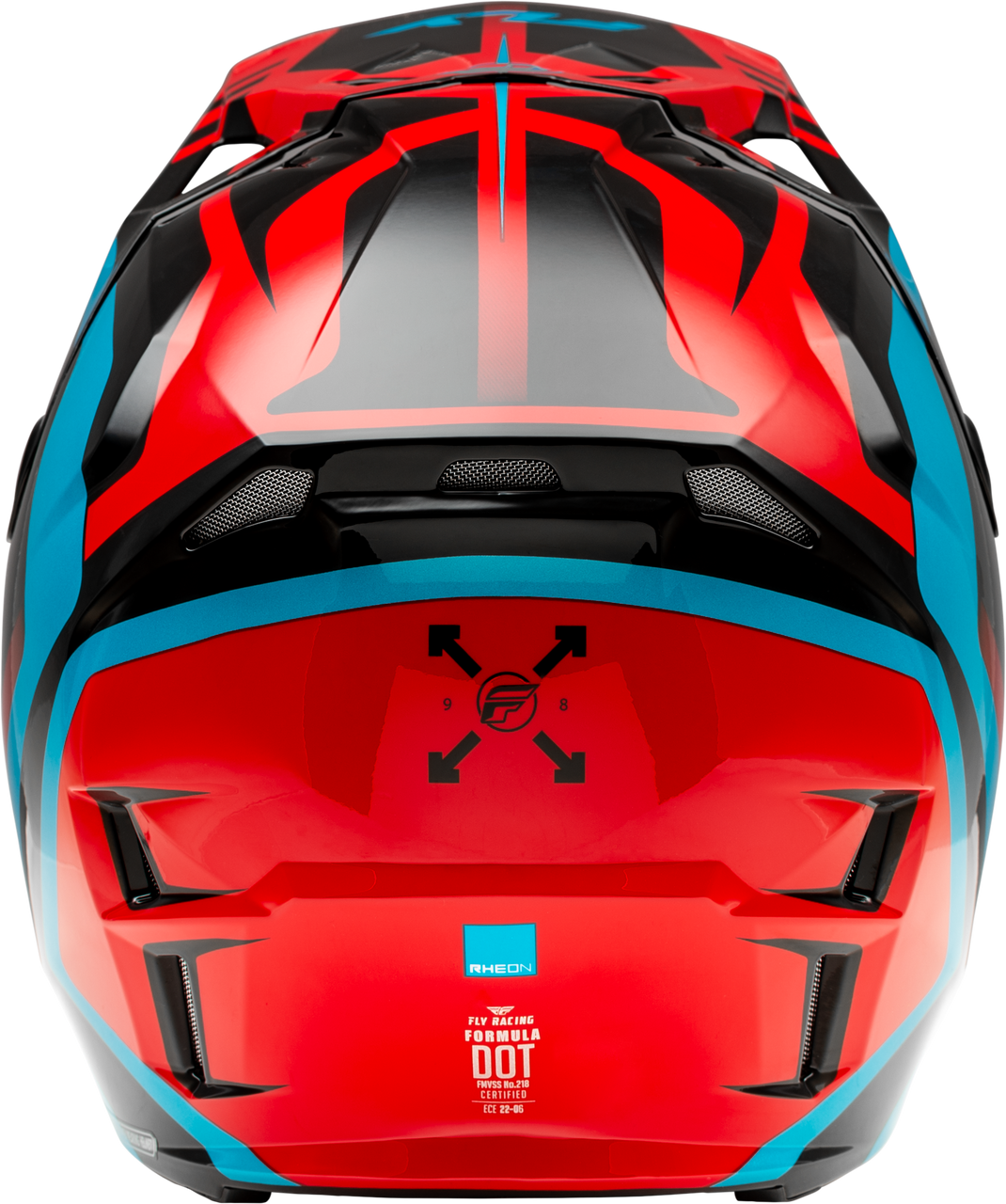 FLY Racing 2025 Youth Formula CP Krypton Helmet Red/Black/Blue Youth Large