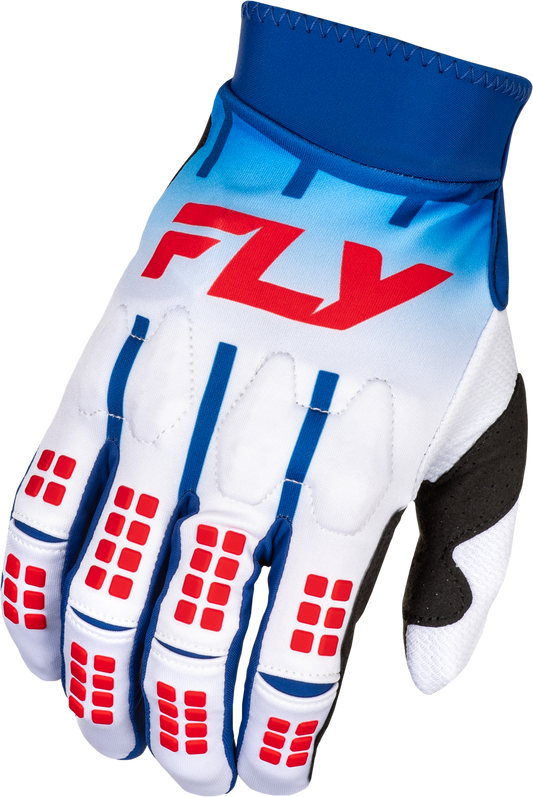 FLY Racing 2025 Evolution DST Gloves Red/White/Blue