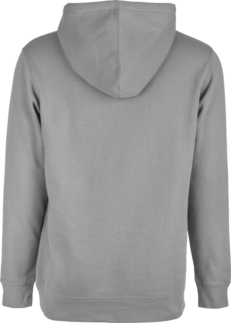 FLY Racing FLY Corporate Pullover Hoodie Grey/Blue