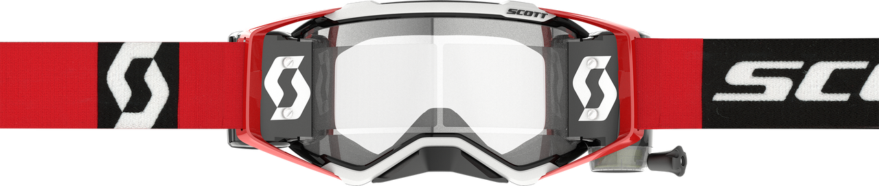 SCOTT - 272822-1018113 - PROSPECT WFS GOGGLE RED/BLK CLEAR WORKS