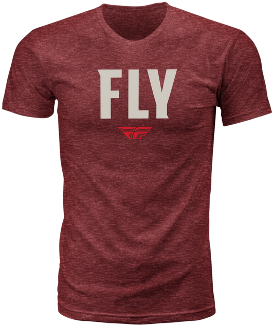 FLY Racing FLY WFH Tee Red Heather