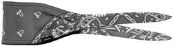 Schampa Old School Bandanna - Grey Paisley