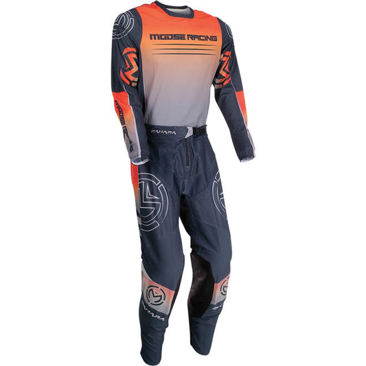 Moose Racing 2022 Sahara Jersey Pant Combo Orange