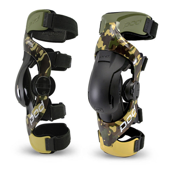 POD Limited Edition Youth K4 V2.0 Camo Knee Braces Pair