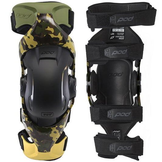 POD Limited Edition Youth K4 V2.0 Camo Knee Braces Pair