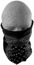 Lethal Treat Zan Motley Tube - Black Paisley