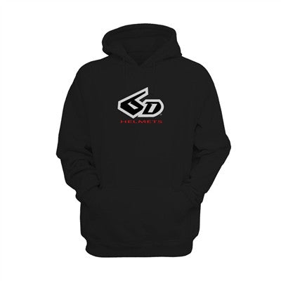 6D Logo Pullover Hoodie - Black