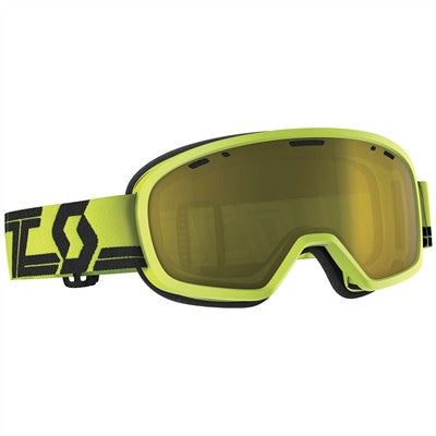 Scott Youth Buzz Pro Snow Cross Goggle - Yellow/Black Yellow Lens