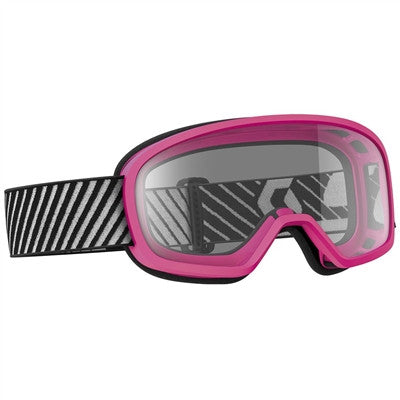 Scott Youth Buzz Goggle - Pink/Clear Lens