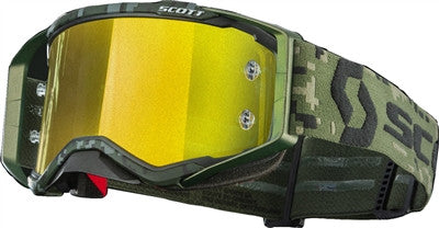 Scott Special Release Prospect Military Appreciation Goggle - Khaki Green/Yellow Chrome Lens