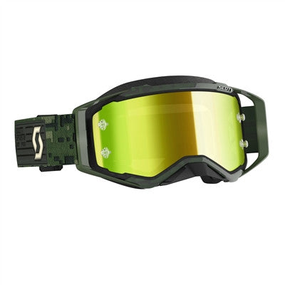 Scott Special Release Prospect Military Appreciation Goggle - Khaki Green/Yellow Chrome Lens