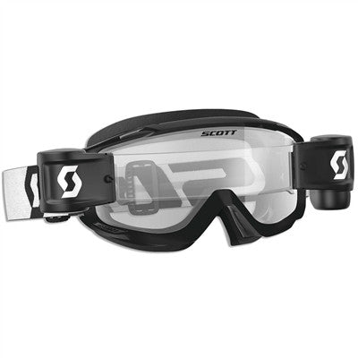 Scott Split OTG WFS Goggle - Black/White - Clear Lens