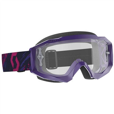Scott Hustle X Goggle - Purple/Pink - Clear Lens