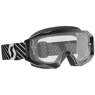 Scott Hustle X Goggle - Black/White - Clear Lens