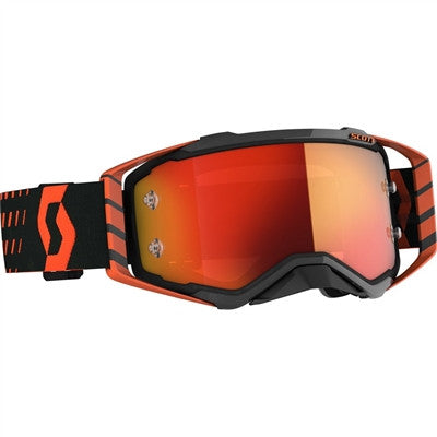 Scott Prospect Goggle - Orange/Black with Orange Chrome Works