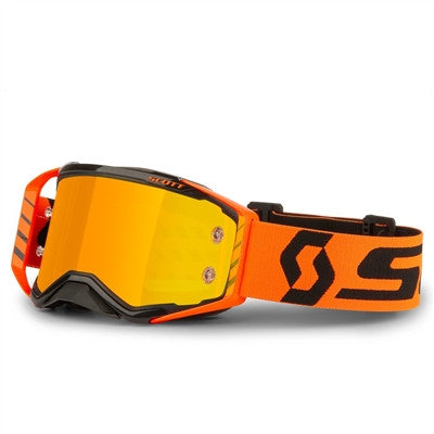 Scott Prospect Goggle - Orange/Black with Orange Chrome Works