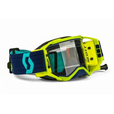 Scott Prospect Works Film System Goggle - Blue/Yellow with Clear Works