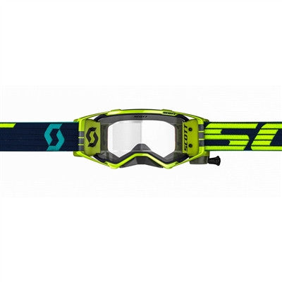 Scott Prospect Works Film System Goggle - Blue/Yellow with Clear Works
