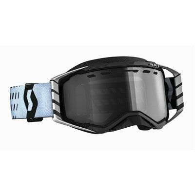 Scott Prospect Enduro Goggle - Black/White with Light Sensitive Grey Works