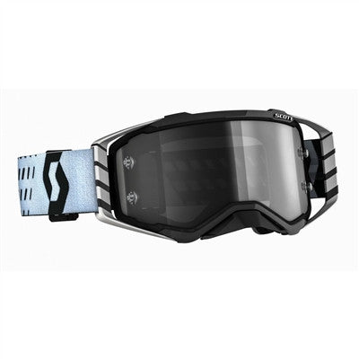 Scott Prospect Sand/Dust Goggle - Black/White with Light Sensitive Grey Works