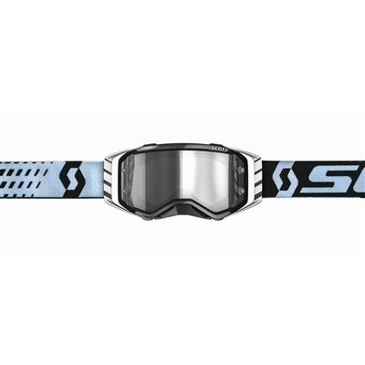 Scott Prospect Sand/Dust Goggle - Black/White with Light Sensitive Grey Works