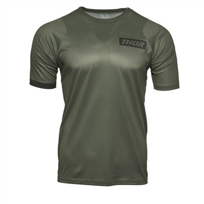 Thor Assist Bicycle Jersey - Army Green