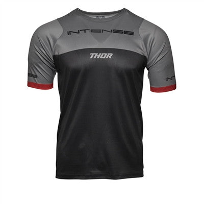 Thor Intense Bicycle Jersey - Black/Grey
