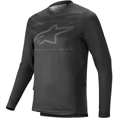 Alpinestars Drop 6.0 Long Sleeve Bicycle Jersey - Black