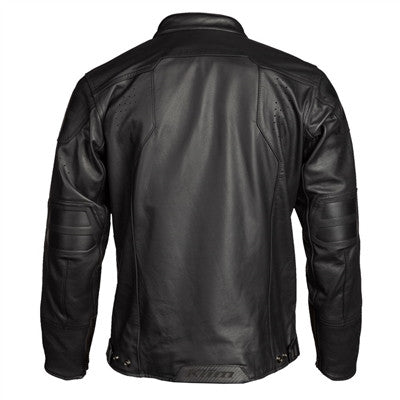Klim Sixxer Leather Jacket - Gunmetal Black