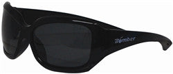 Bomber Sugar Bomb  Floating And Safety Sunglasses - Gloss Black/Smoke Lens