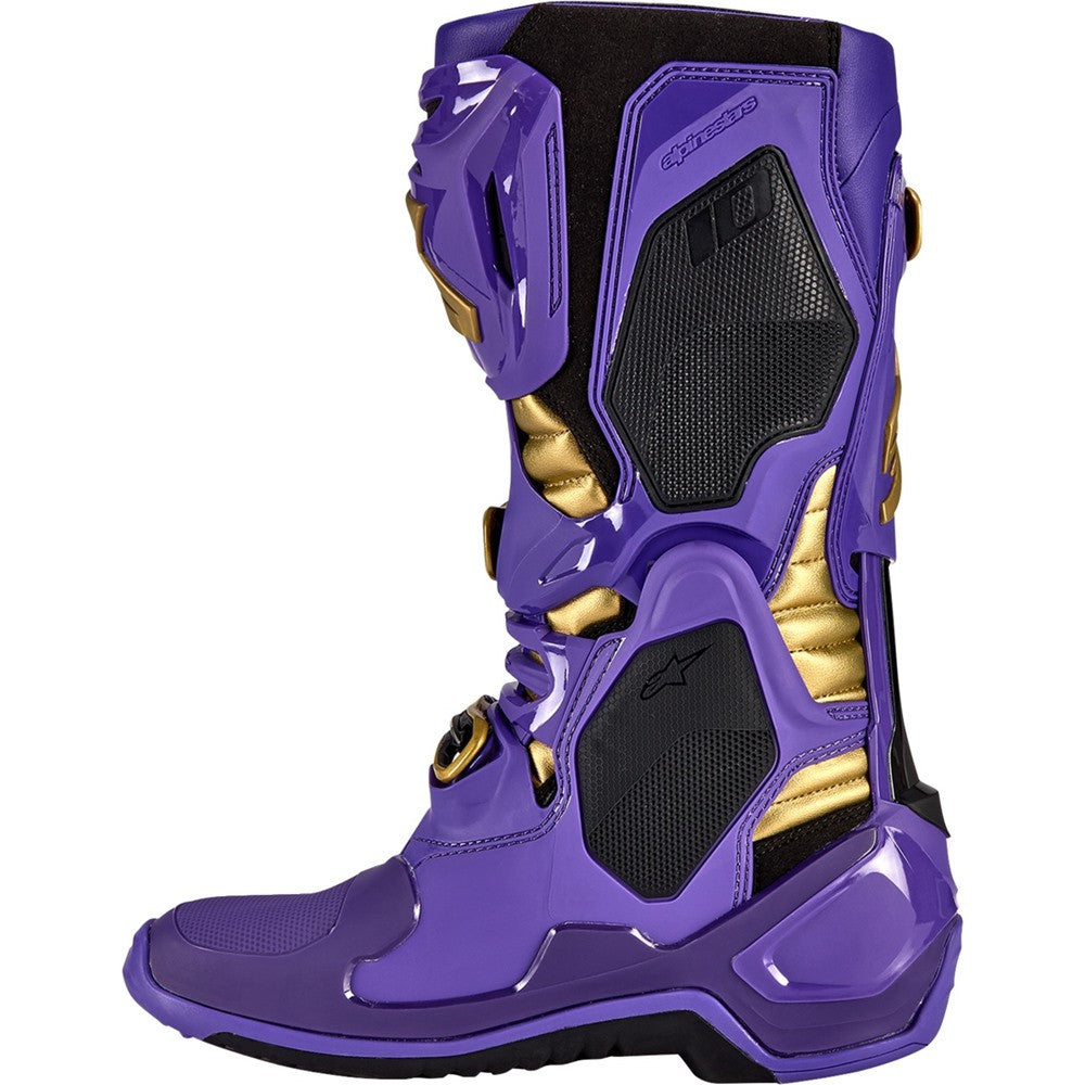 Alpinestars Limited Edition Salt Lake Tech 10 Boots Purple/Gold/Black