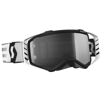 Scott Prospect Sand and Dust Goggle - Black White - Light Sensitive Grey Lens