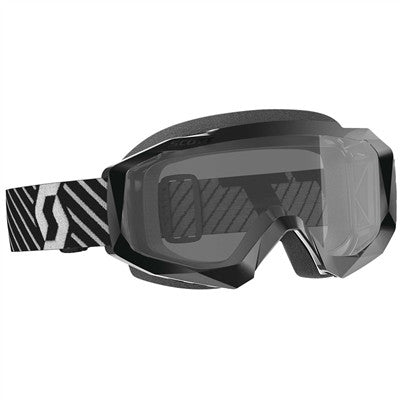 Scott Hustle X Sand and Dust Goggle - Black/White - Grey Lens