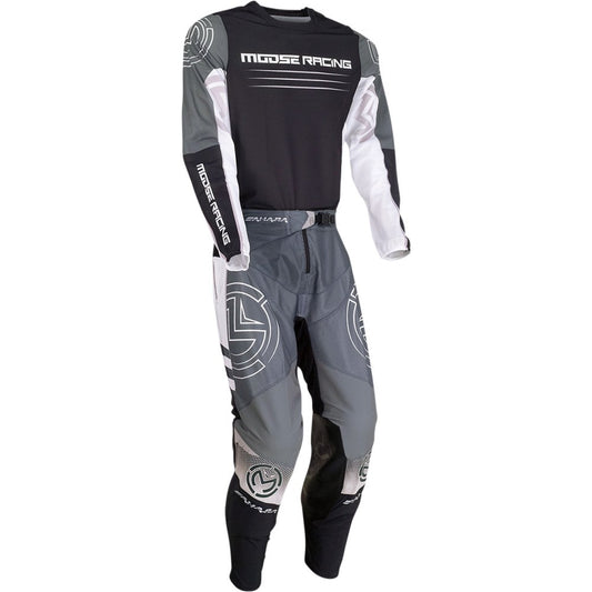 Moose Racing 2022 Sahara Jersey Pant Combo Stealth
