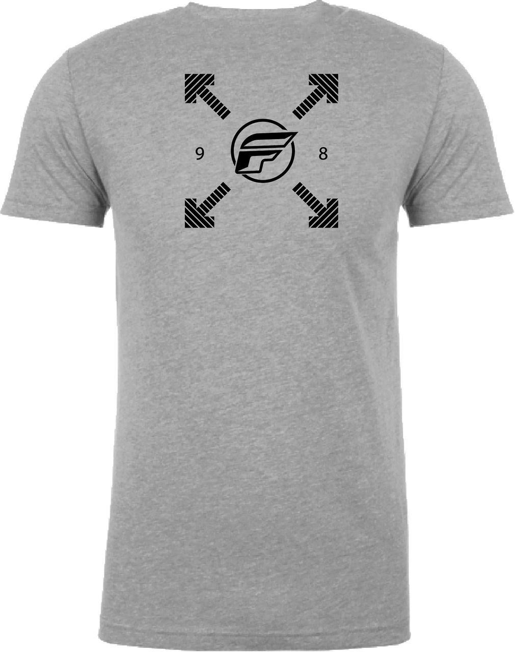 FLY Racing FLY Lost Tee Dark Grey Heather