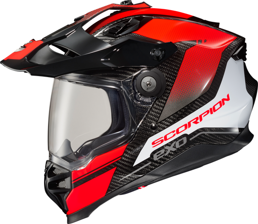 Scorpion XT9000 Carbon Full-Face Helmet - Trailhead Red