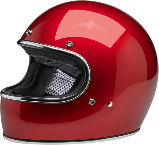 Biltwell Gringo Full Face Helmet Metallic Cherry Red