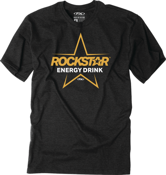 Factory Effex Rockstar Burst T-Shirt Black