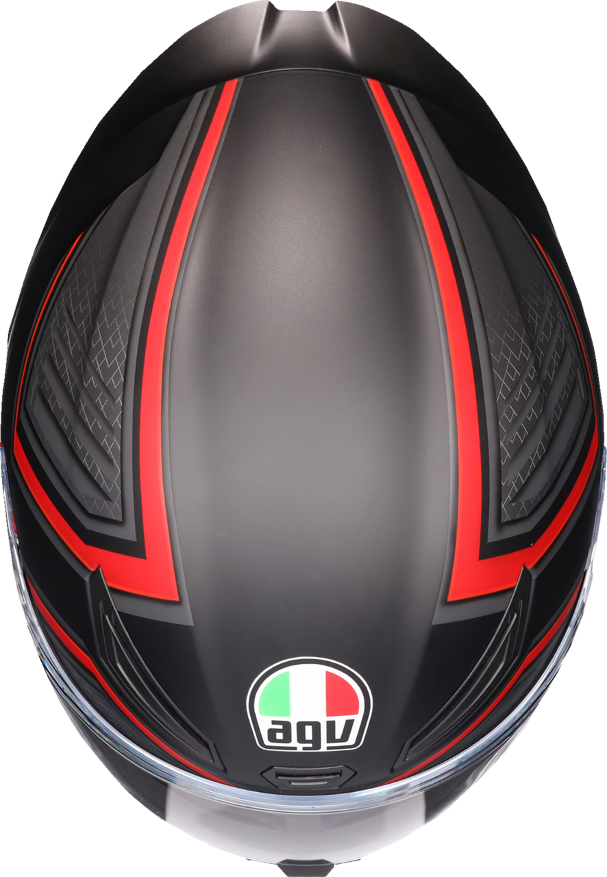 AGV K1 S Full Face Helmet Sling Matte Black/Red