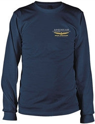 Honda Gold Wing Touring Collection Long Sleeve Tees - Navy