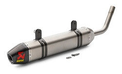 Akrapovic Slip-On Exhaust Titanium Silencer