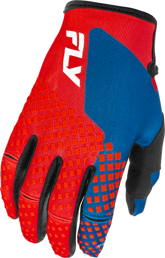 FLY Racing 2026 Youth Kinetic Gloves Red/White/Blue