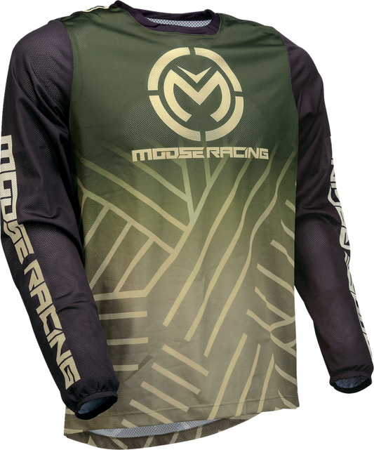Moose Racing 2024 Sahara Jersey - Green/Black
