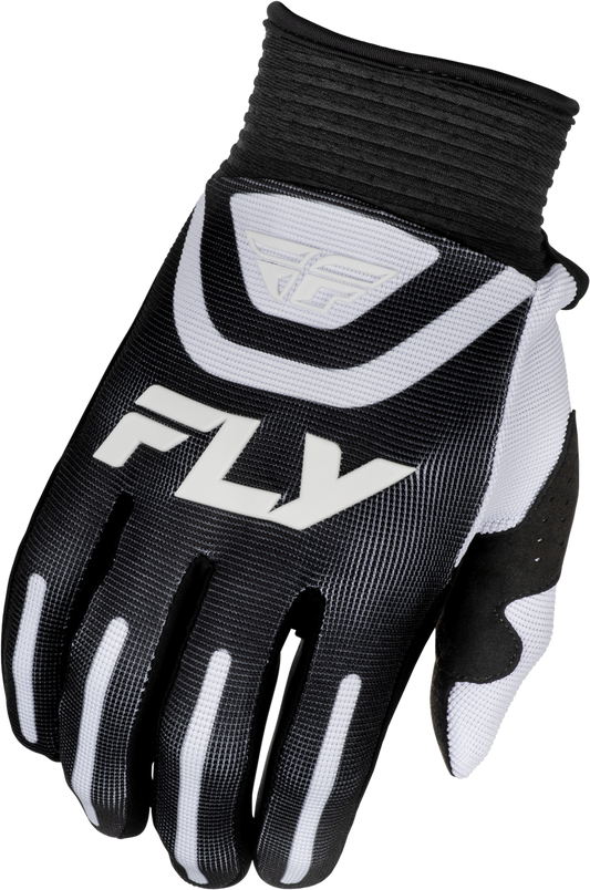FLY Racing 2025 Youth F-16 Gloves Black/White