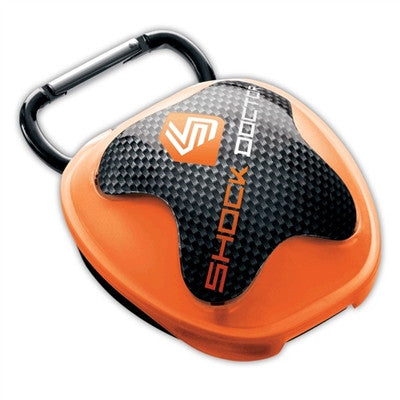 Shock Doctor Antimicrobial Mouthguard Case - Orange