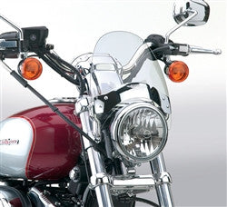 National Cycle Flyscreen Softail Windshield - Clear